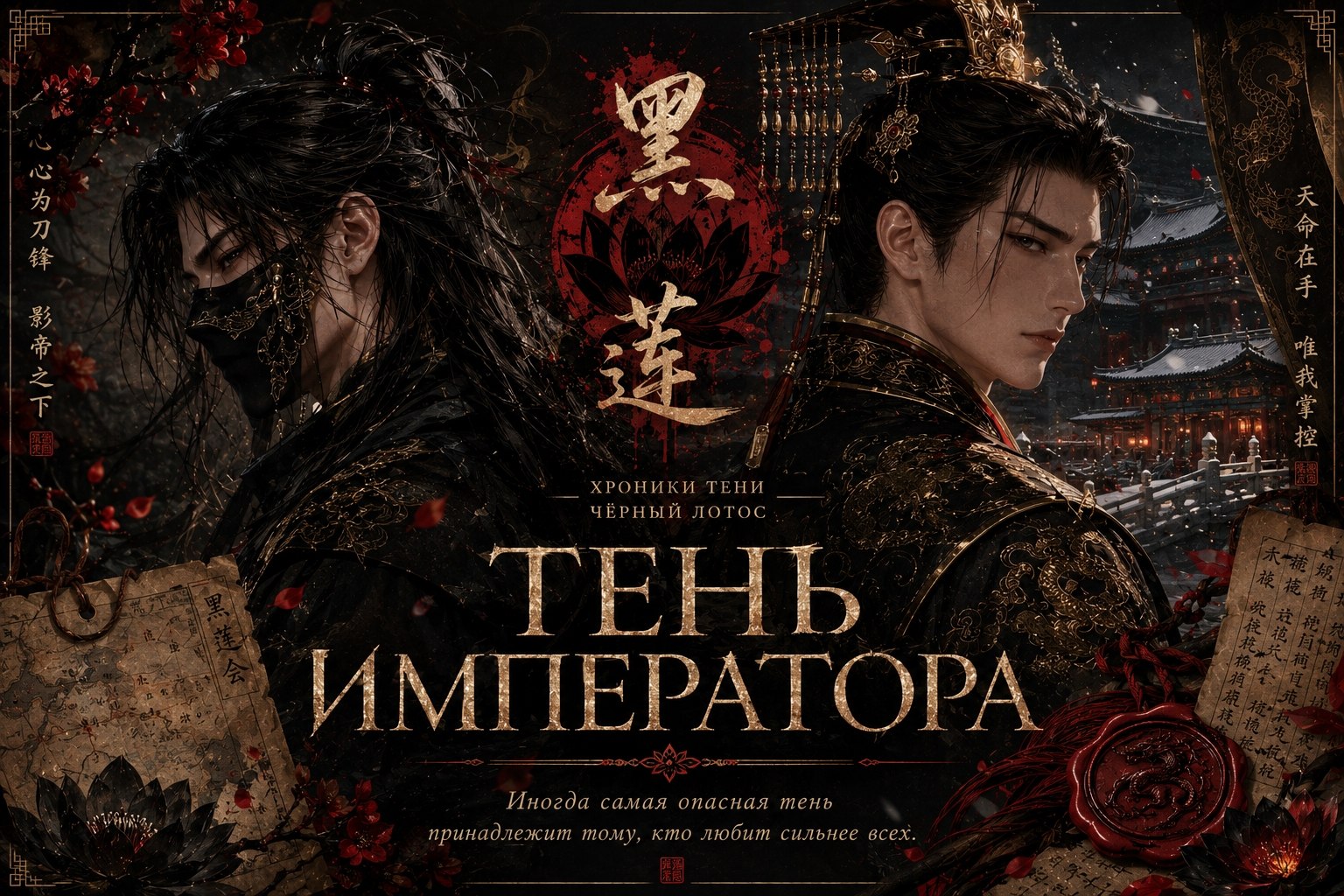 Обложка цикла «Хроники Тени» — «Тень Императора»